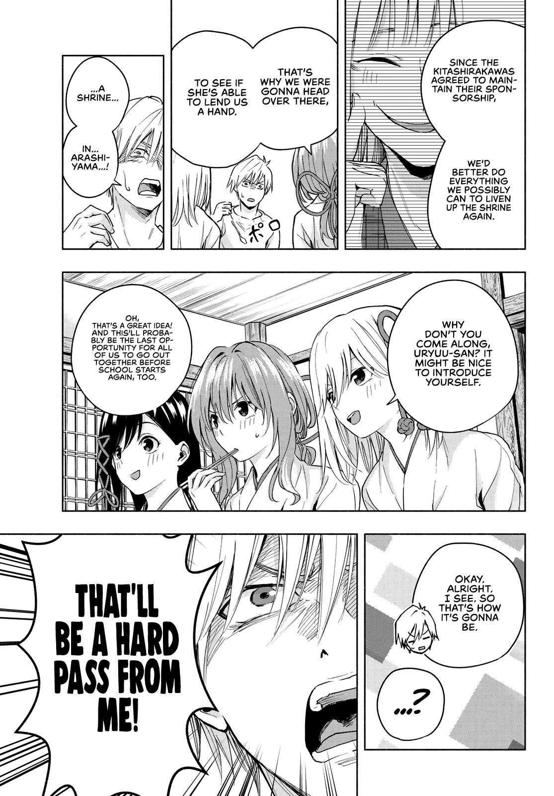 Amagami-san Chi no Enmusubi Chapter 15 page 14 - Chapter 15: Dreams, the Moon, and Dreams, Part 1