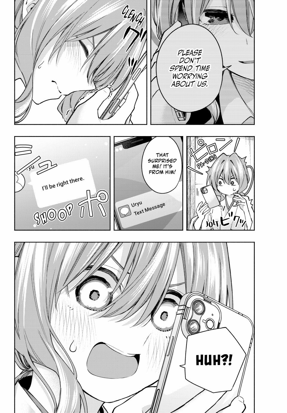 Amagami-san Chi no Enmusubi Chapter 152 page 14 - Chapter 152