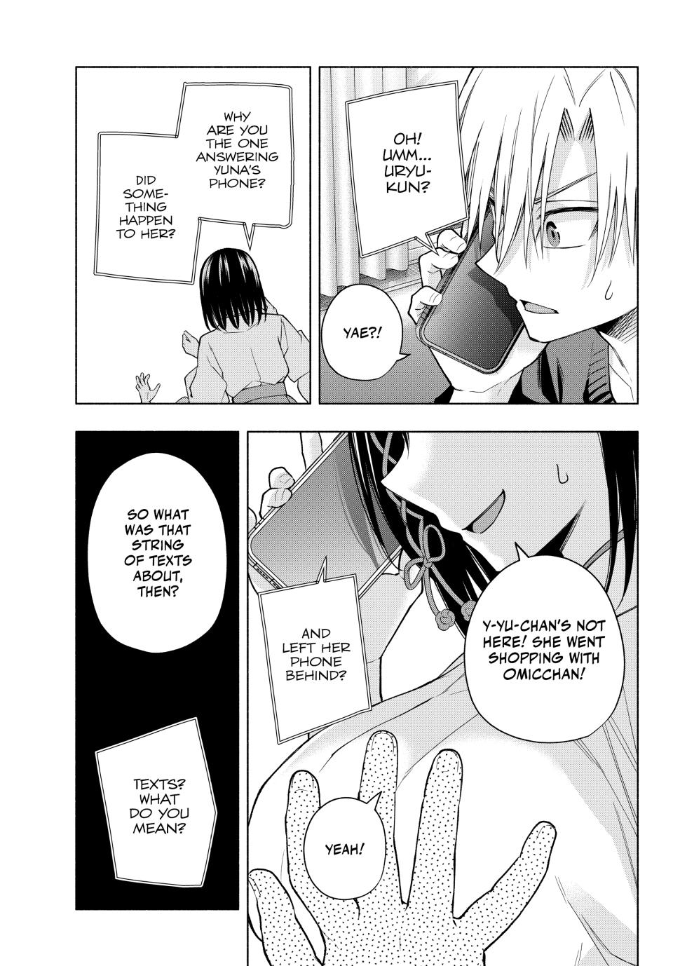 Amagami-san Chi no Enmusubi Chapter 153 page 5 - Chapter 153