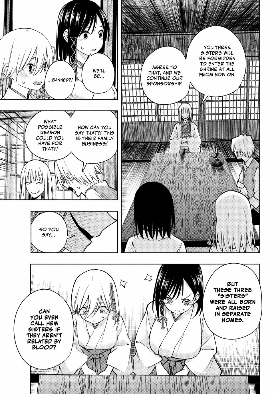 Amagami-san Chi no Enmusubi Chapter 157 page 11 - Chapter 157
