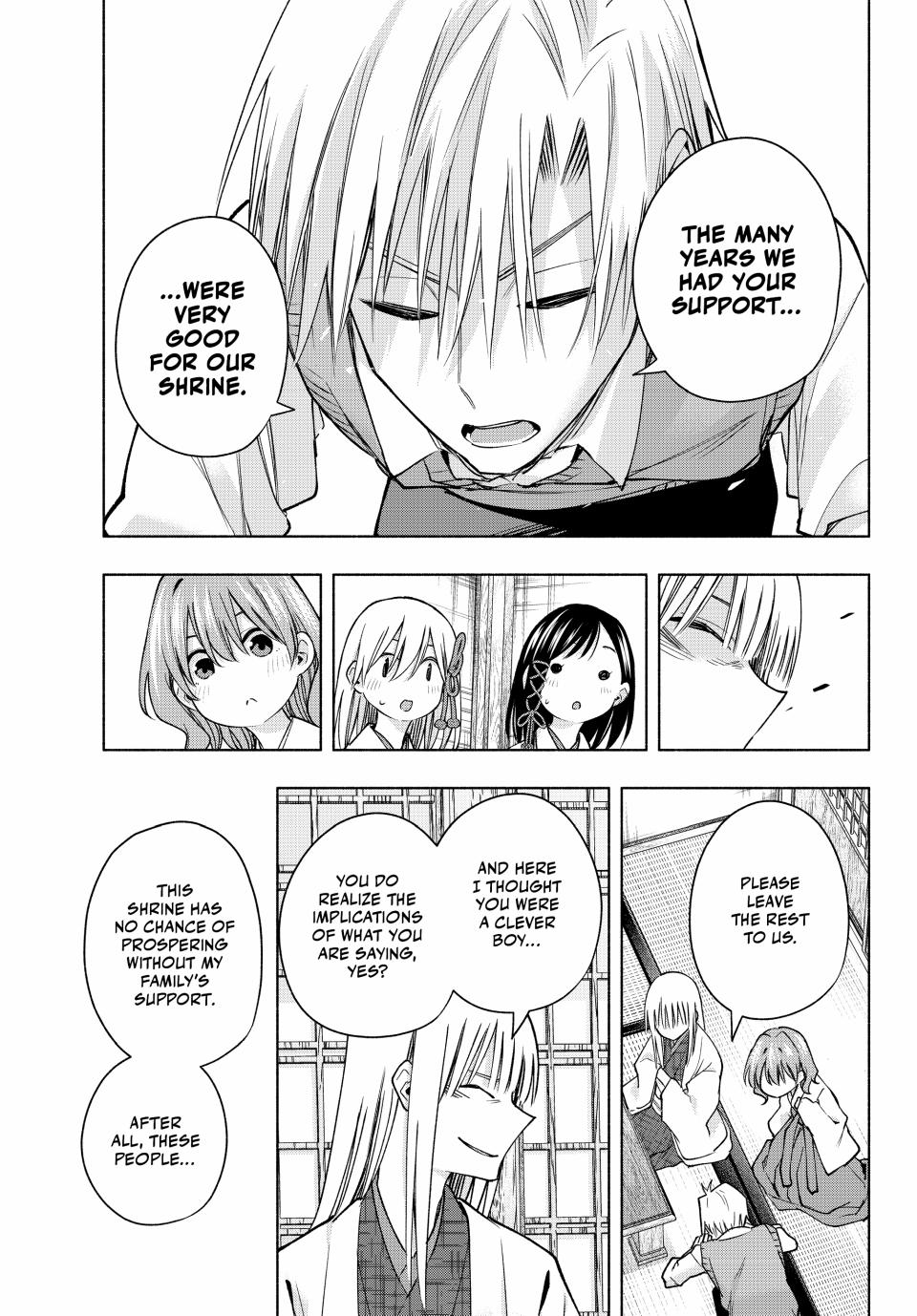Amagami-san Chi no Enmusubi Chapter 157 page 15 - Chapter 157