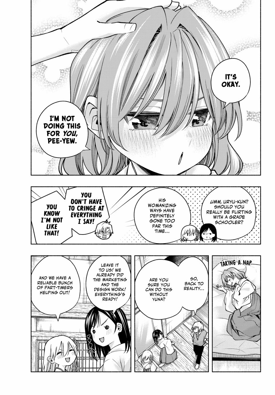 Amagami-san Chi no Enmusubi Chapter 157 page 3 - Chapter 157