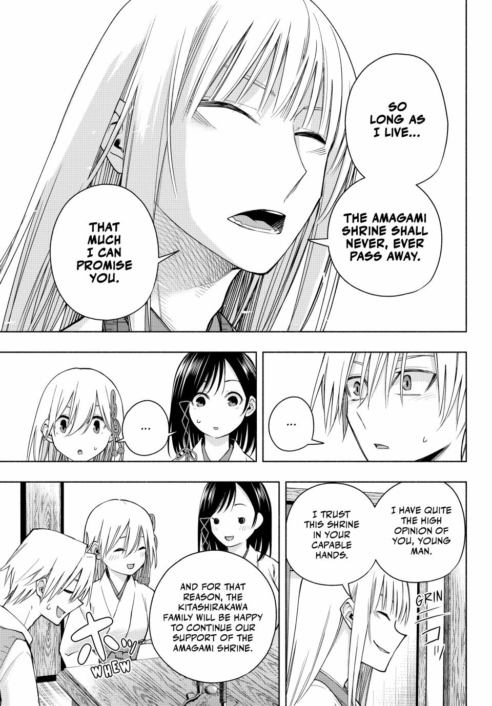 Amagami-san Chi no Enmusubi Chapter 157 page 9 - Chapter 157
