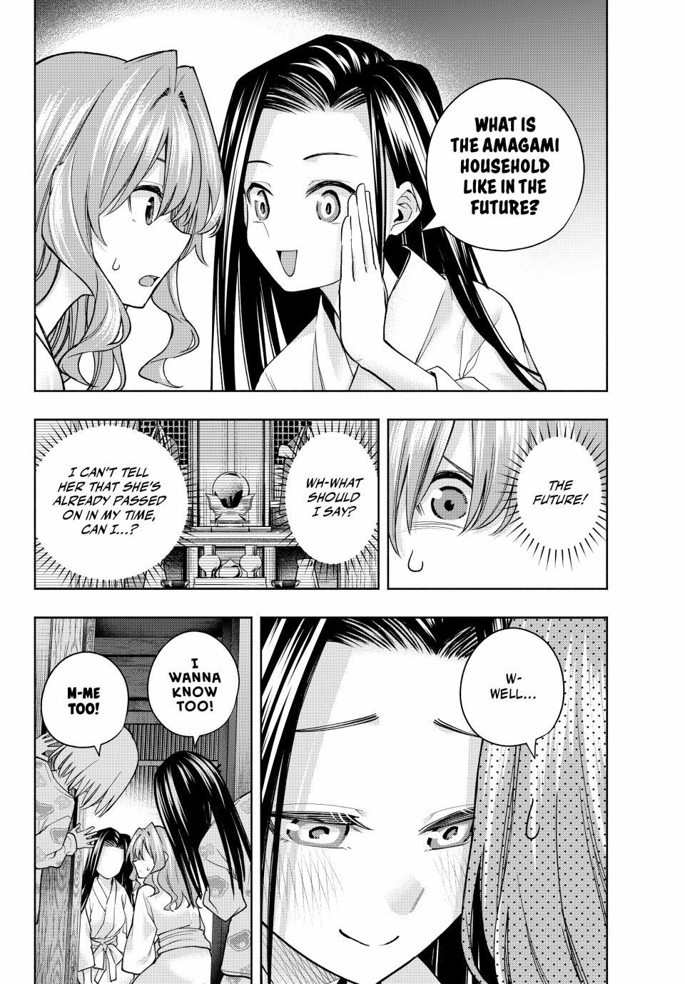 Amagami-san Chi no Enmusubi Chapter 159 page 10 - Chapter 159