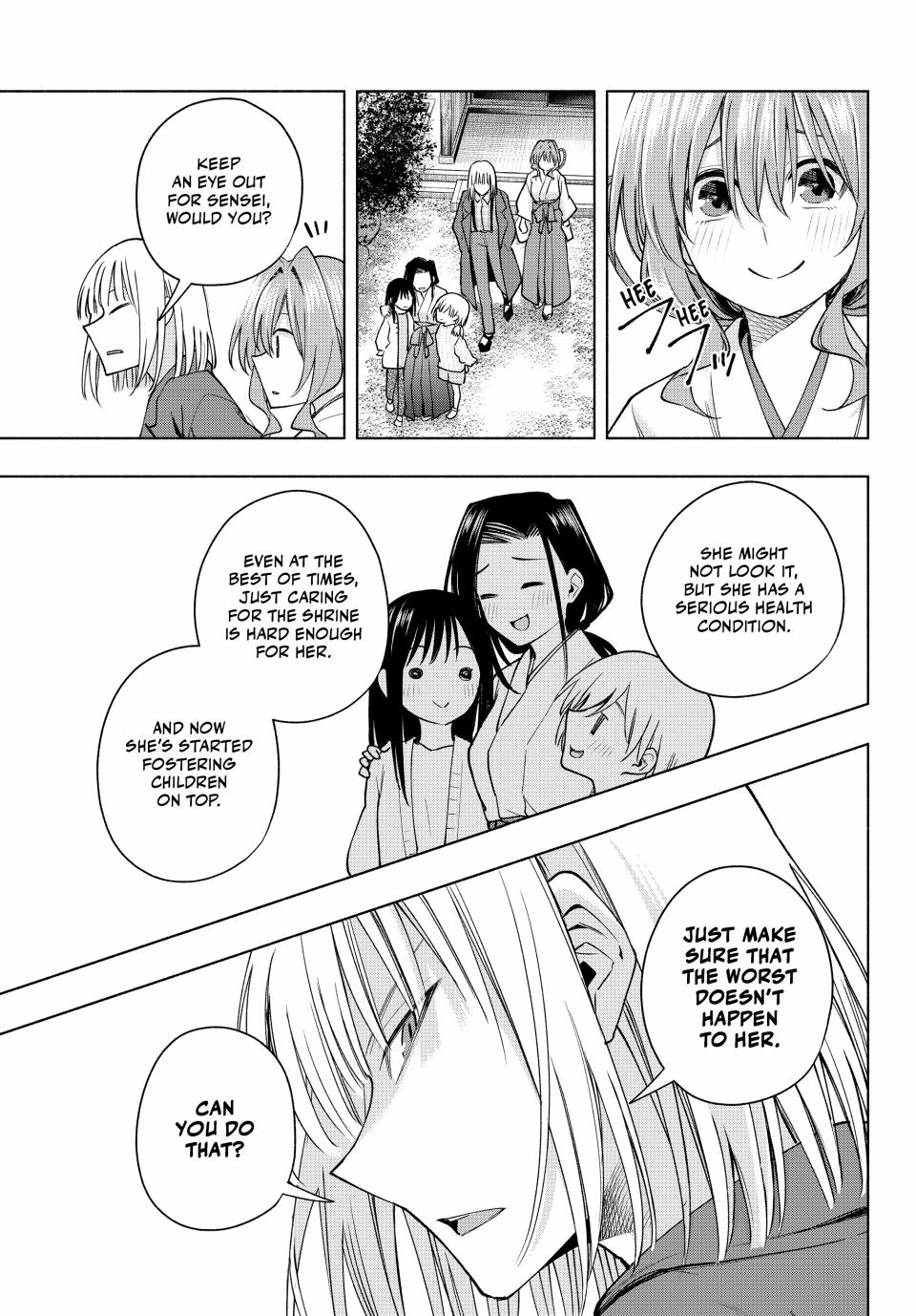 Amagami-san Chi no Enmusubi Chapter 160 page 5 - Chapter 160