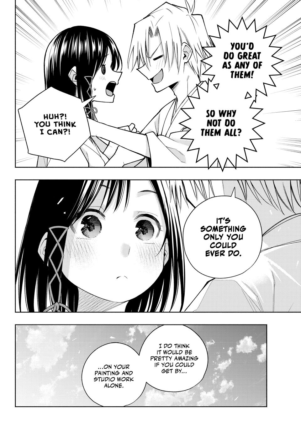 Amagami-san Chi no Enmusubi Chapter 162 page 14 - Chapter 162