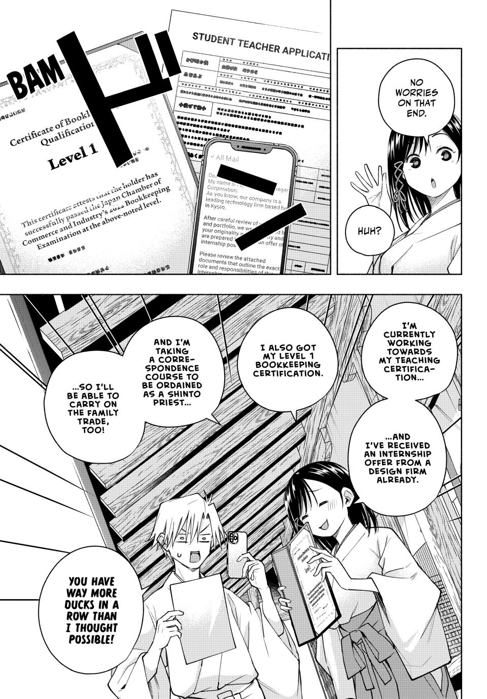 Amagami-san Chi no Enmusubi Chapter 162 page 9 - Chapter 162