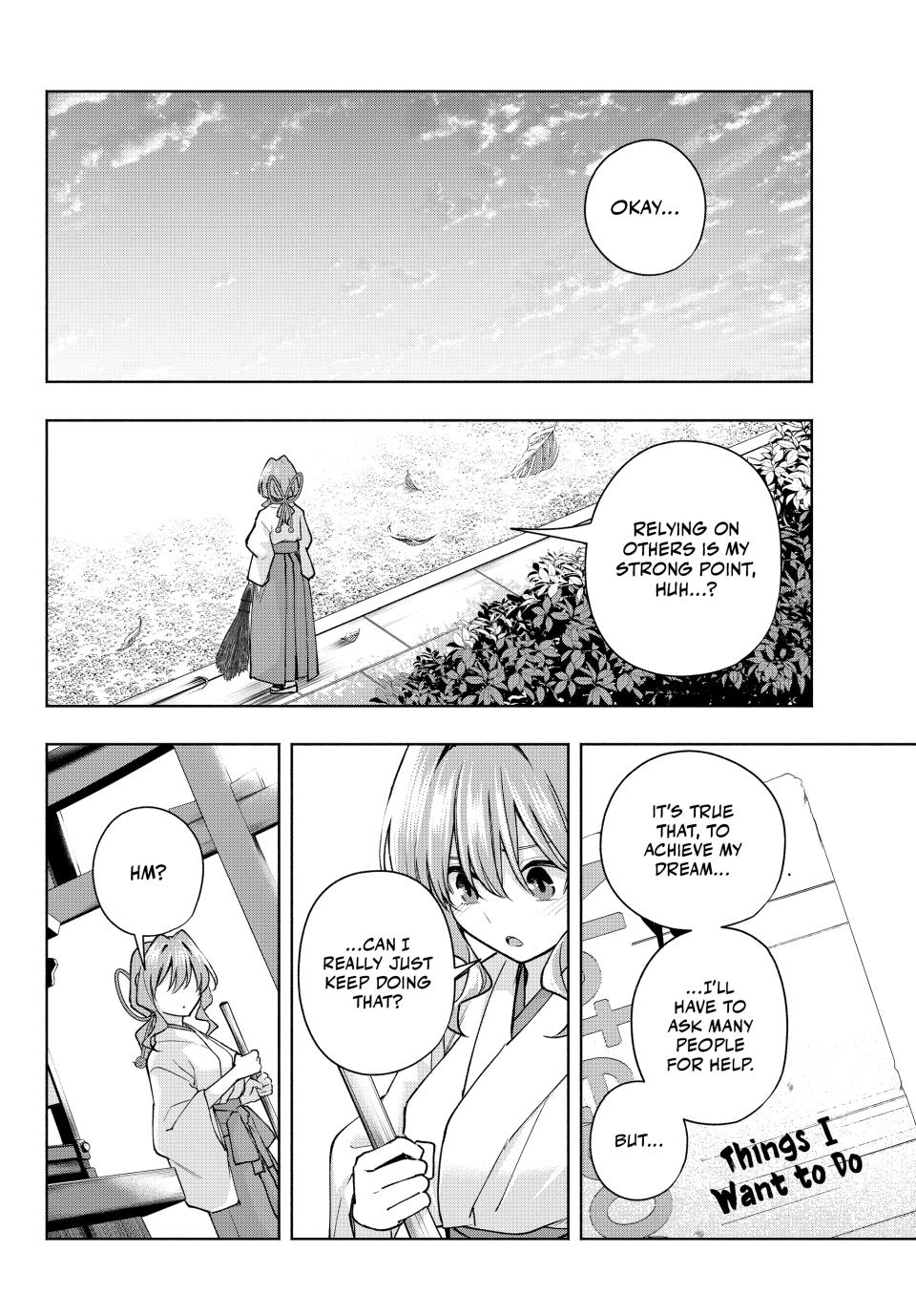 Amagami-san Chi no Enmusubi Chapter 163 page 15 - Chapter 163