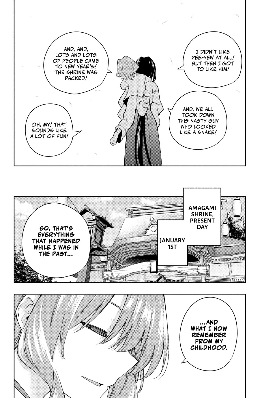 Amagami-san Chi no Enmusubi Chapter 169 page 4 - Chapter 169