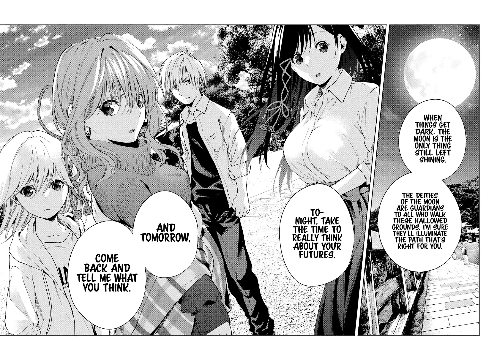 Amagami-san Chi no Enmusubi Chapter 17 page 14 - Chapter 17: Dreams, the Moon, and Dreams, Part 3