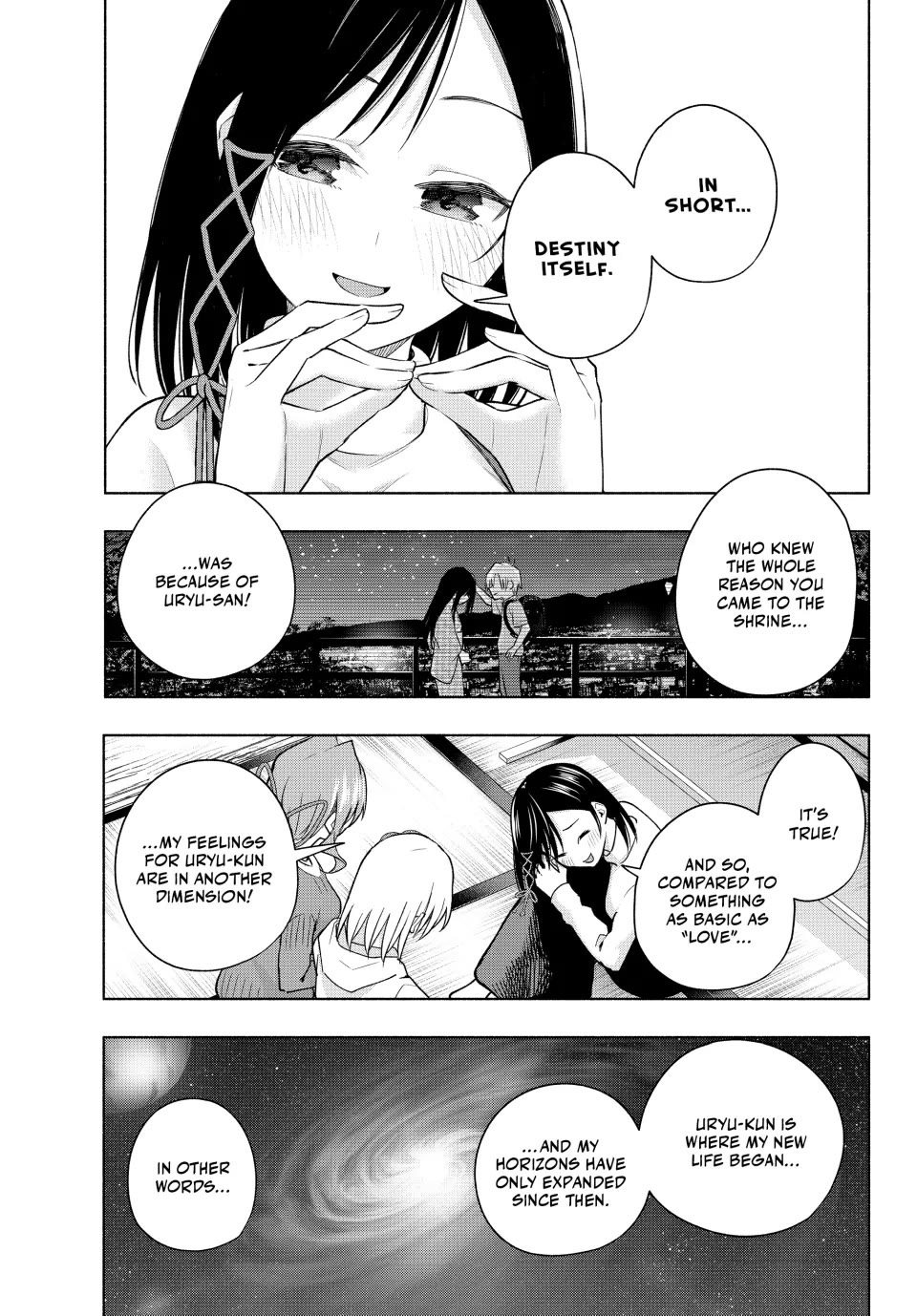 Amagami-san Chi no Enmusubi Chapter 171 page 13 - Chapter 171