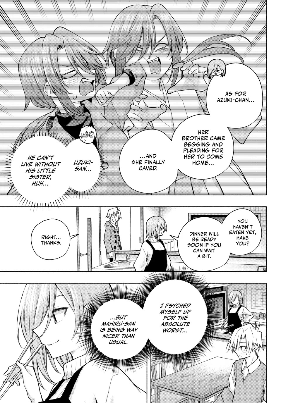 Amagami-san Chi no Enmusubi Chapter 172 page 5 - Chapter 172