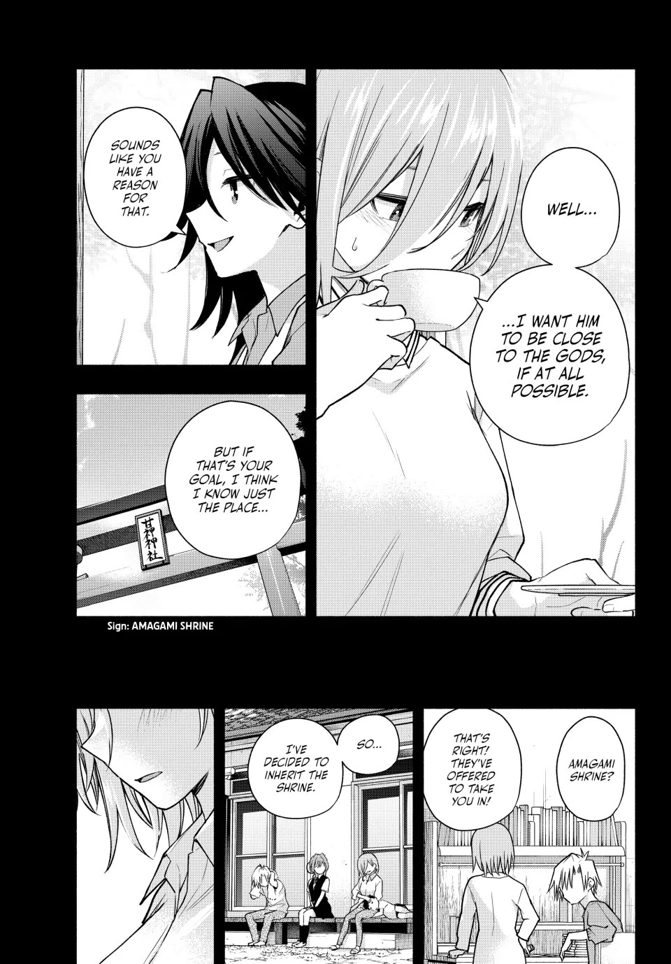 Amagami-san Chi no Enmusubi Chapter 173 page 14 - Chapter 173