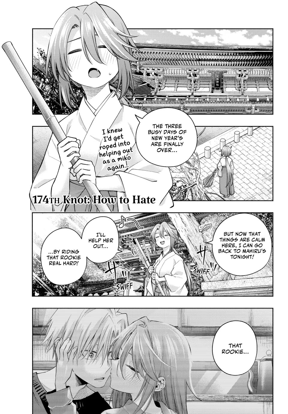 Amagami-san Chi no Enmusubi Chapter 174 page 1 - Chapter 174
