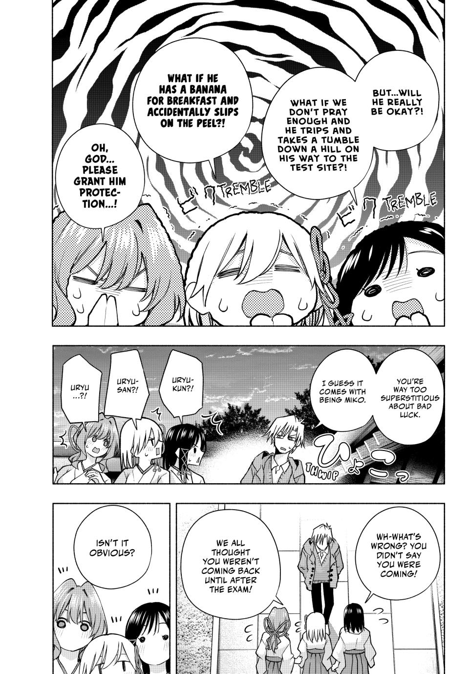 Amagami-san Chi no Enmusubi Chapter 176 page 3 - Chapter 176