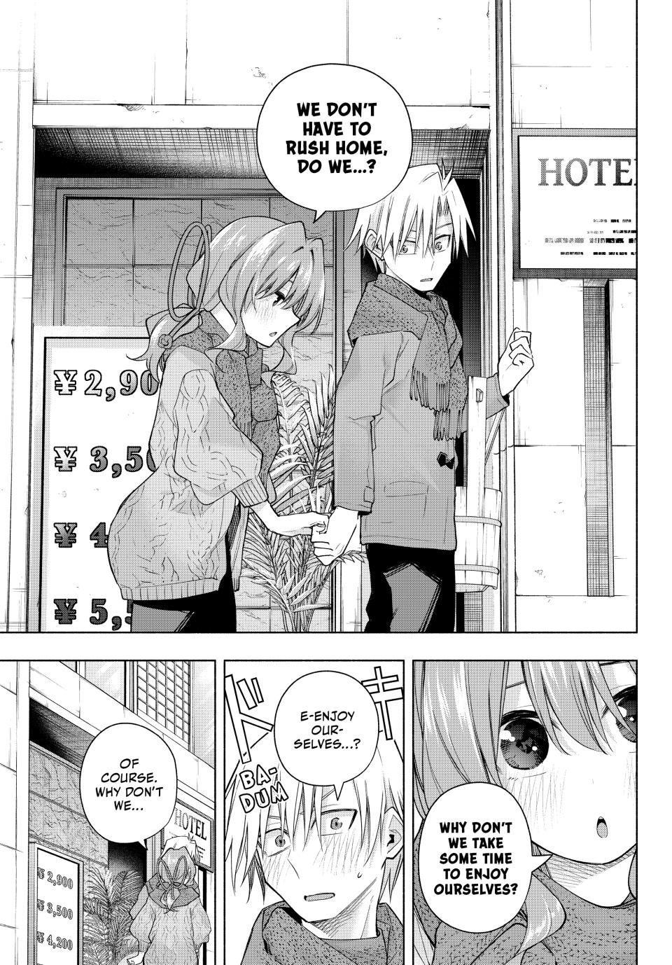 Amagami-san Chi no Enmusubi Chapter 179 page 9 - Chapter 179