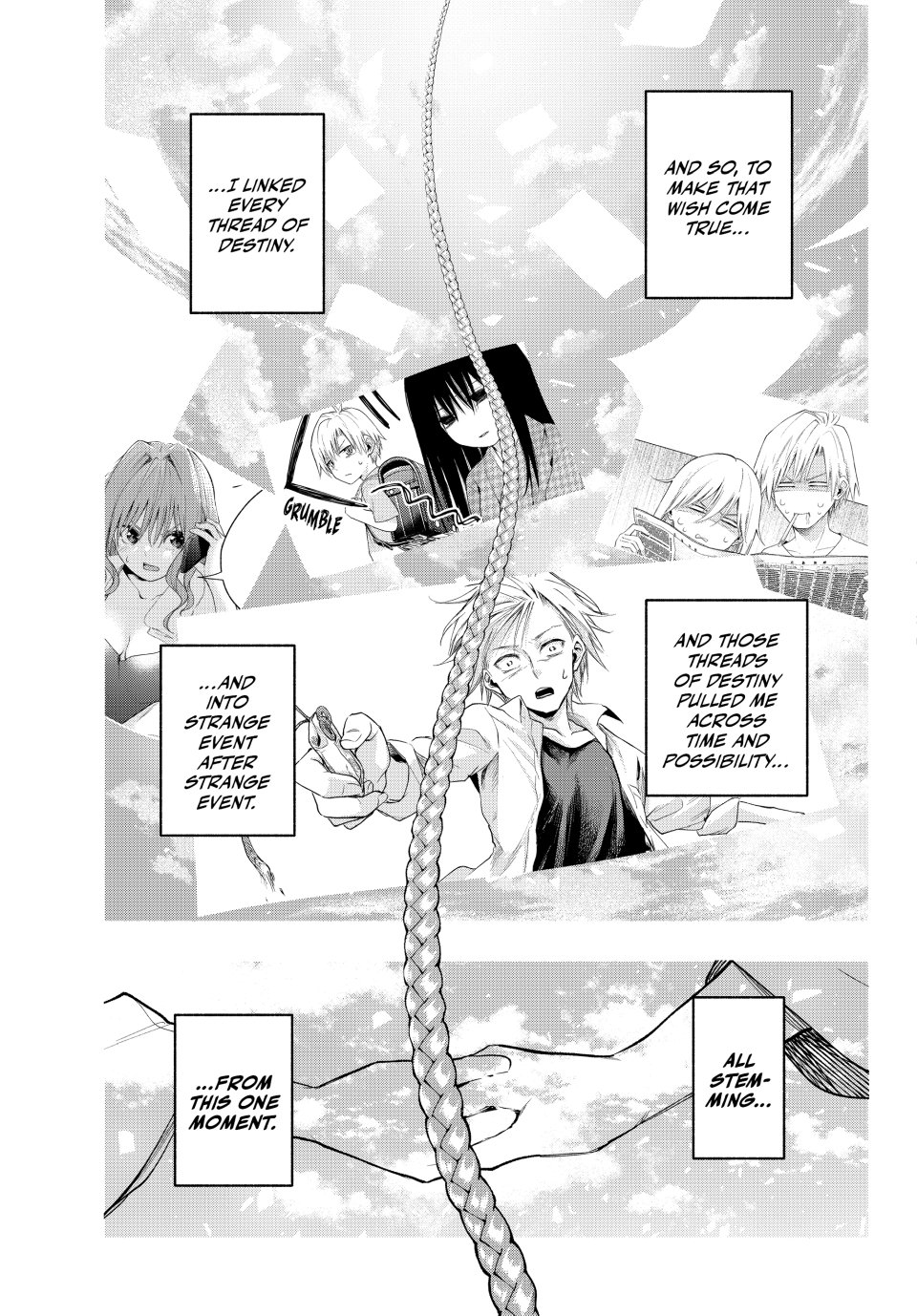 Amagami-san Chi no Enmusubi Chapter 183 page 13 - Chapter 183: Tying the Skies Together—Origin