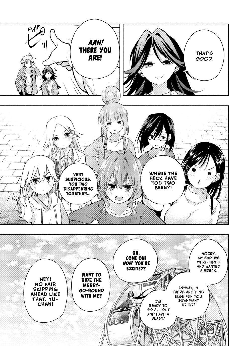 Amagami-san Chi no Enmusubi Chapter 183 page 16 - Chapter 183: Tying the Skies Together—Origin