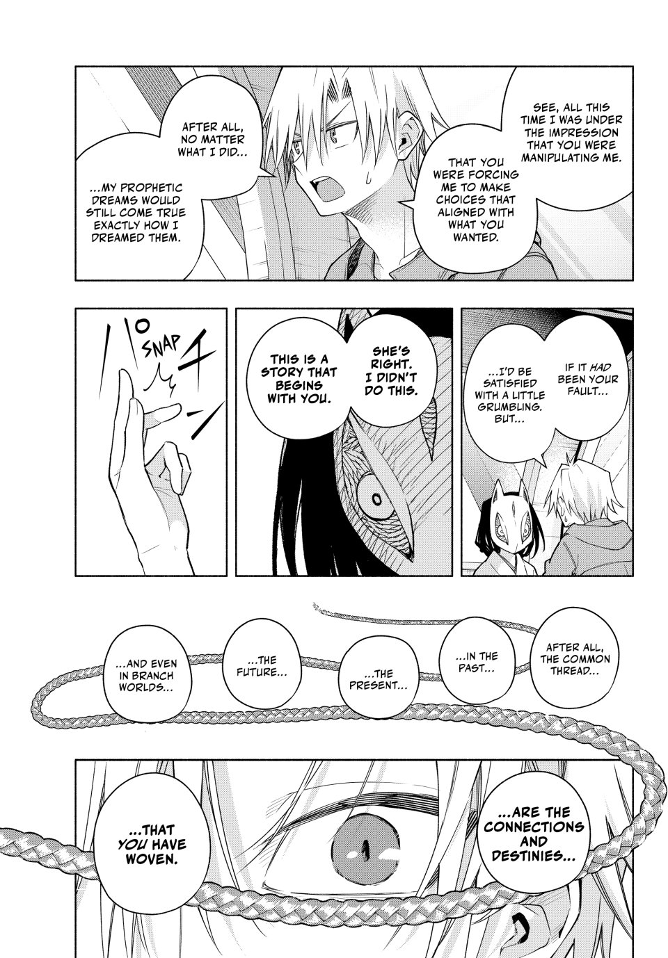 Amagami-san Chi no Enmusubi Chapter 183 page 6 - Chapter 183: Tying the Skies Together—Origin