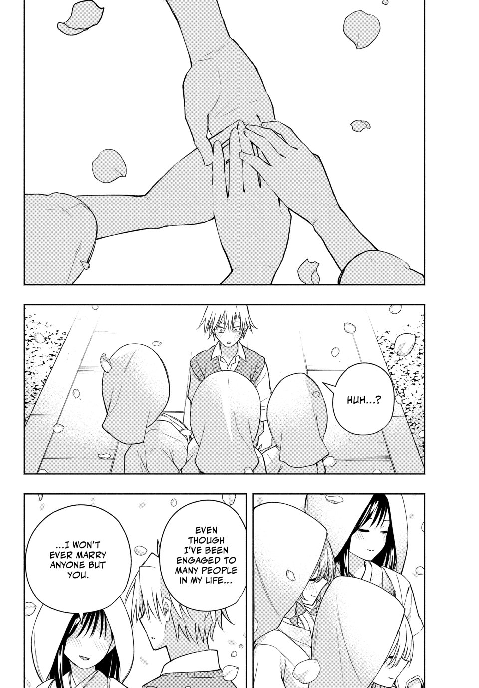 Amagami-san Chi no Enmusubi Chapter 185 page 12 - Chapter 185: Tying the Skies Together—Answer
