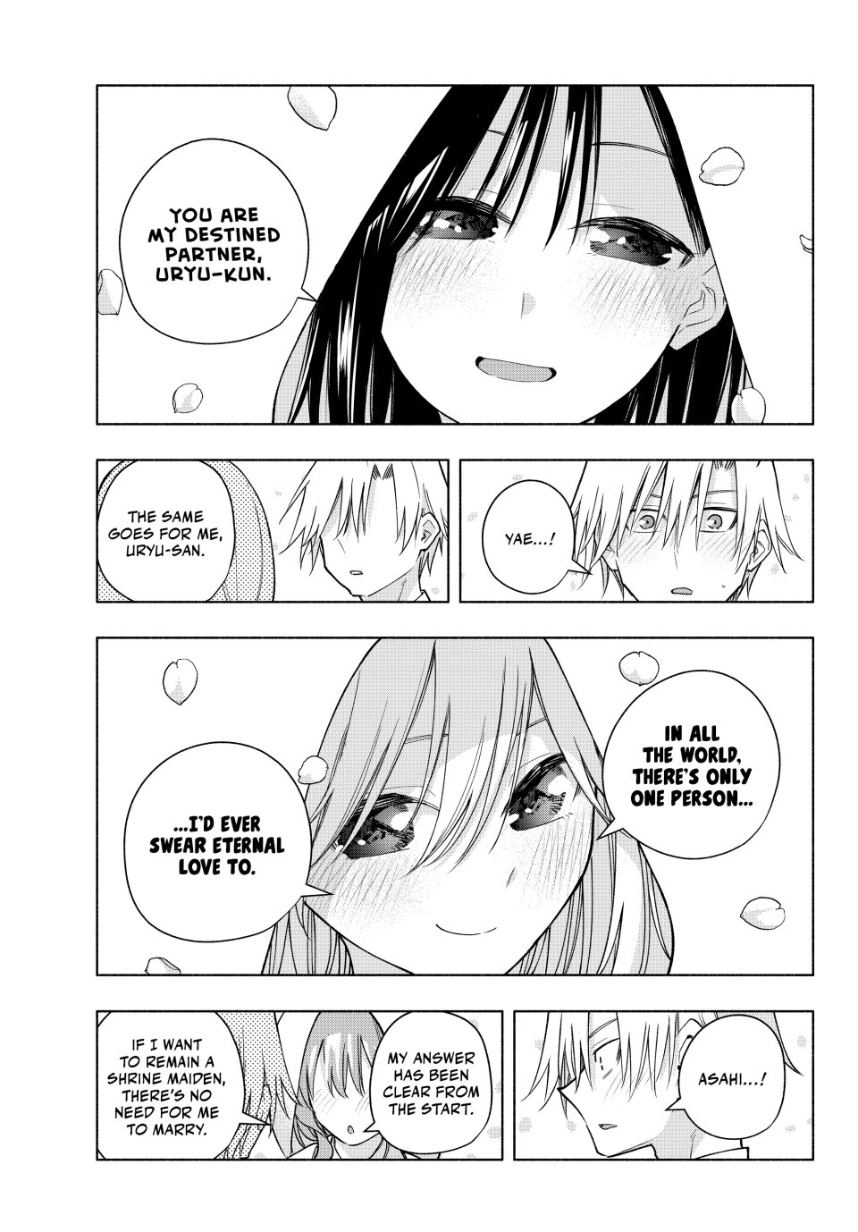 Amagami-san Chi no Enmusubi Chapter 185 page 13 - Chapter 185: Tying the Skies Together—Answer