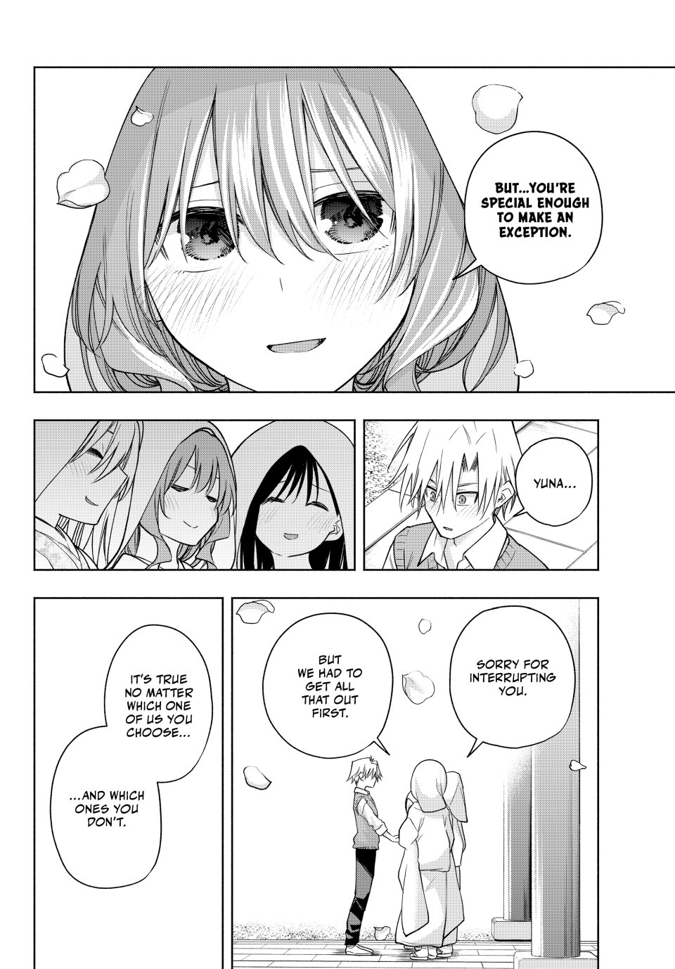 Amagami-san Chi no Enmusubi Chapter 185 page 14 - Chapter 185: Tying the Skies Together—Answer