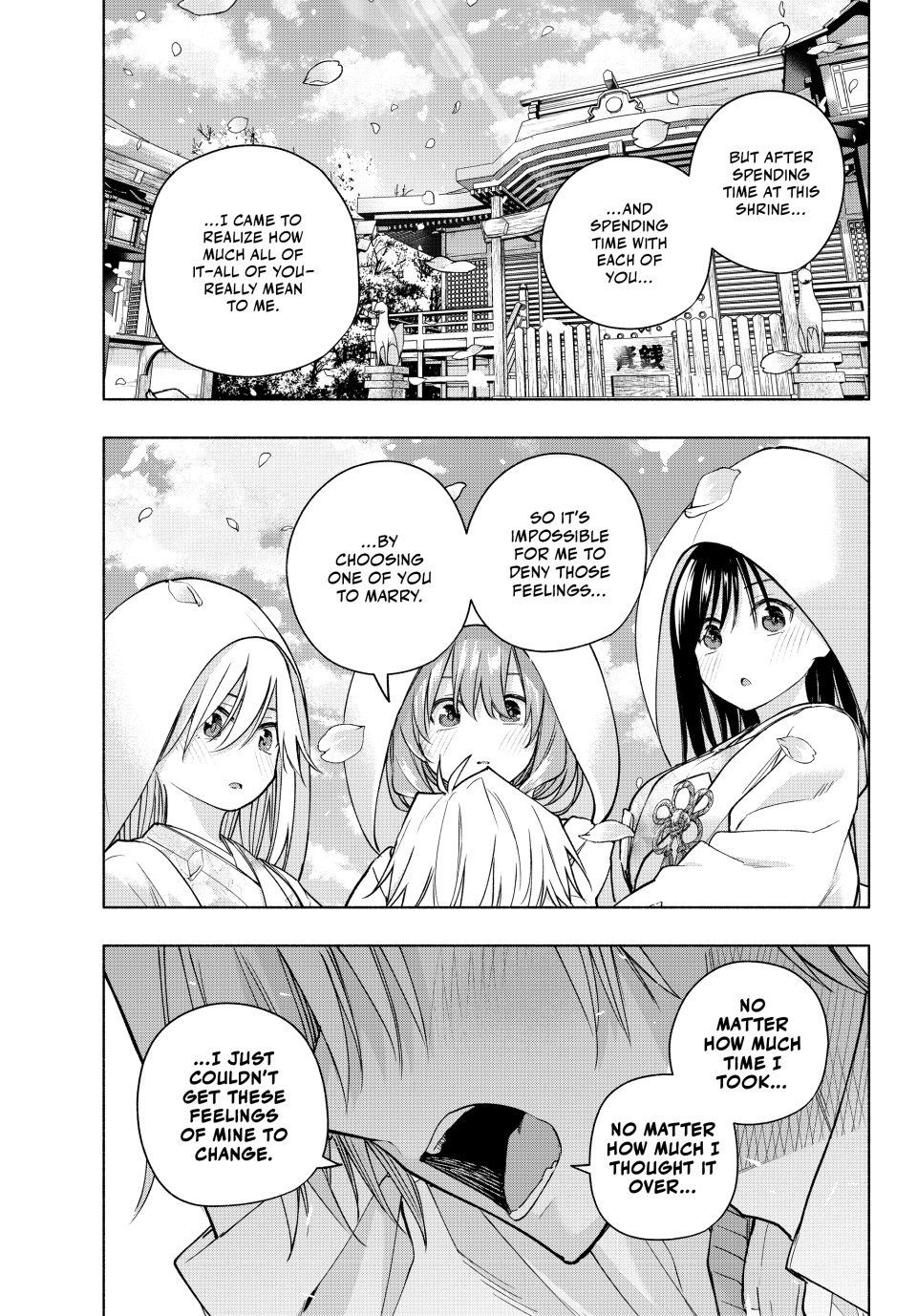 Amagami-san Chi no Enmusubi Chapter 185 page 17 - Chapter 185: Tying the Skies Together—Answer