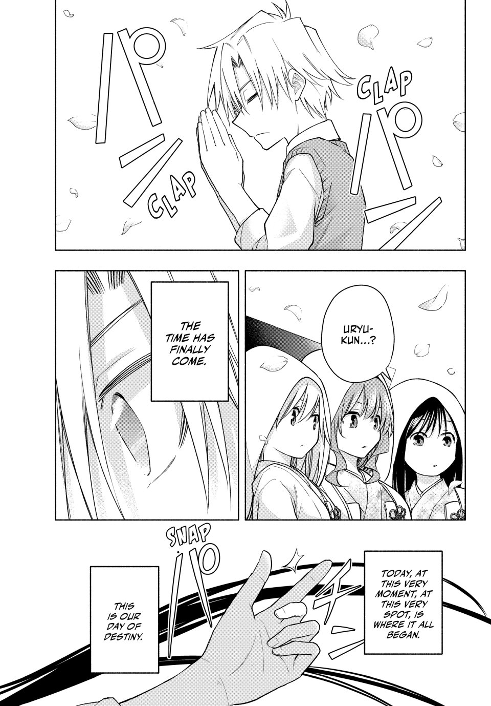 Amagami-san Chi no Enmusubi Chapter 186 page 16 - Chapter 186: Tying the Skies Together—Assent