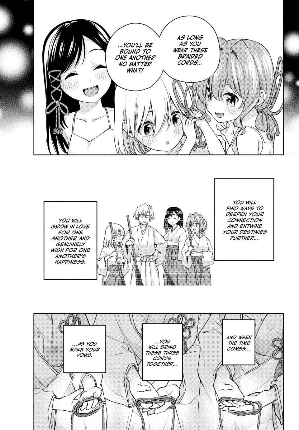 Amagami-san Chi no Enmusubi Chapter 187 page 11 - Chapter 187: Tying the Skies Together—Cord