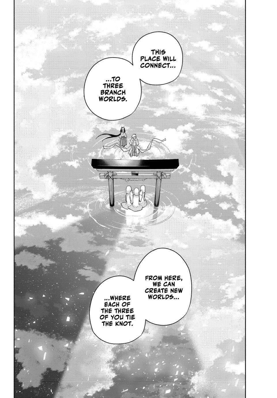 Amagami-san Chi no Enmusubi Chapter 187 page 12 - Chapter 187: Tying the Skies Together—Cord