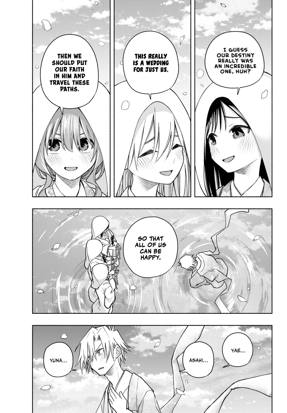 Amagami-san Chi no Enmusubi Chapter 187 page 15 - Chapter 187: Tying the Skies Together—Cord