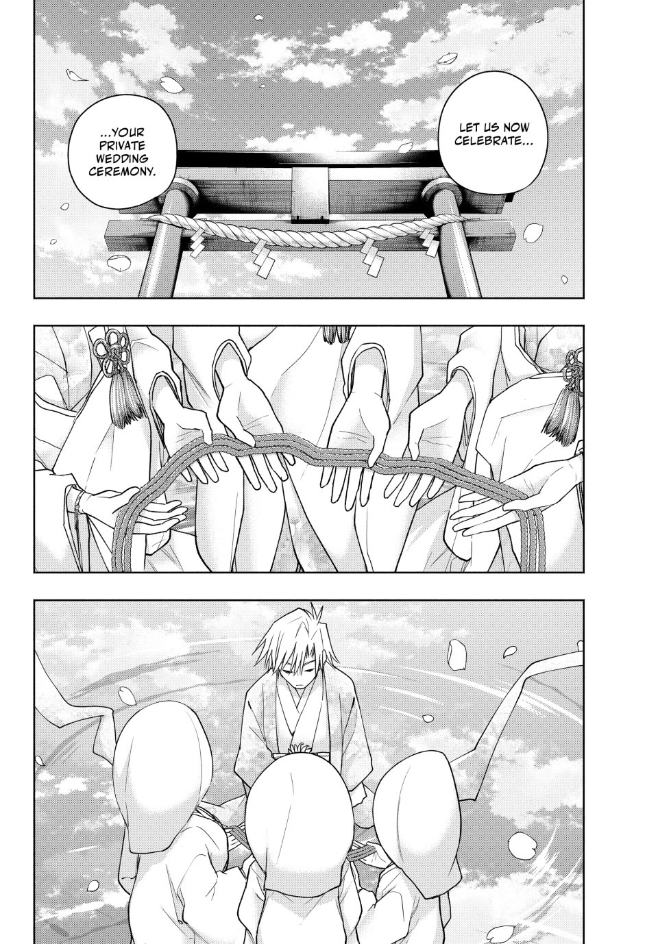 Amagami-san Chi no Enmusubi Chapter 187 page 16 - Chapter 187: Tying the Skies Together—Cord