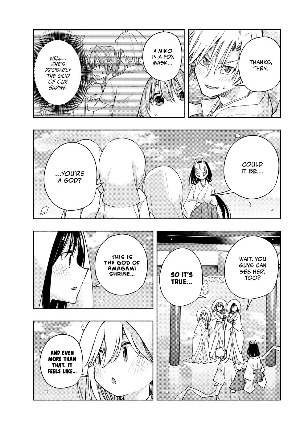 Amagami-san Chi no Enmusubi Chapter 187 page 3 - Chapter 187: Tying the Skies Together—Cord
