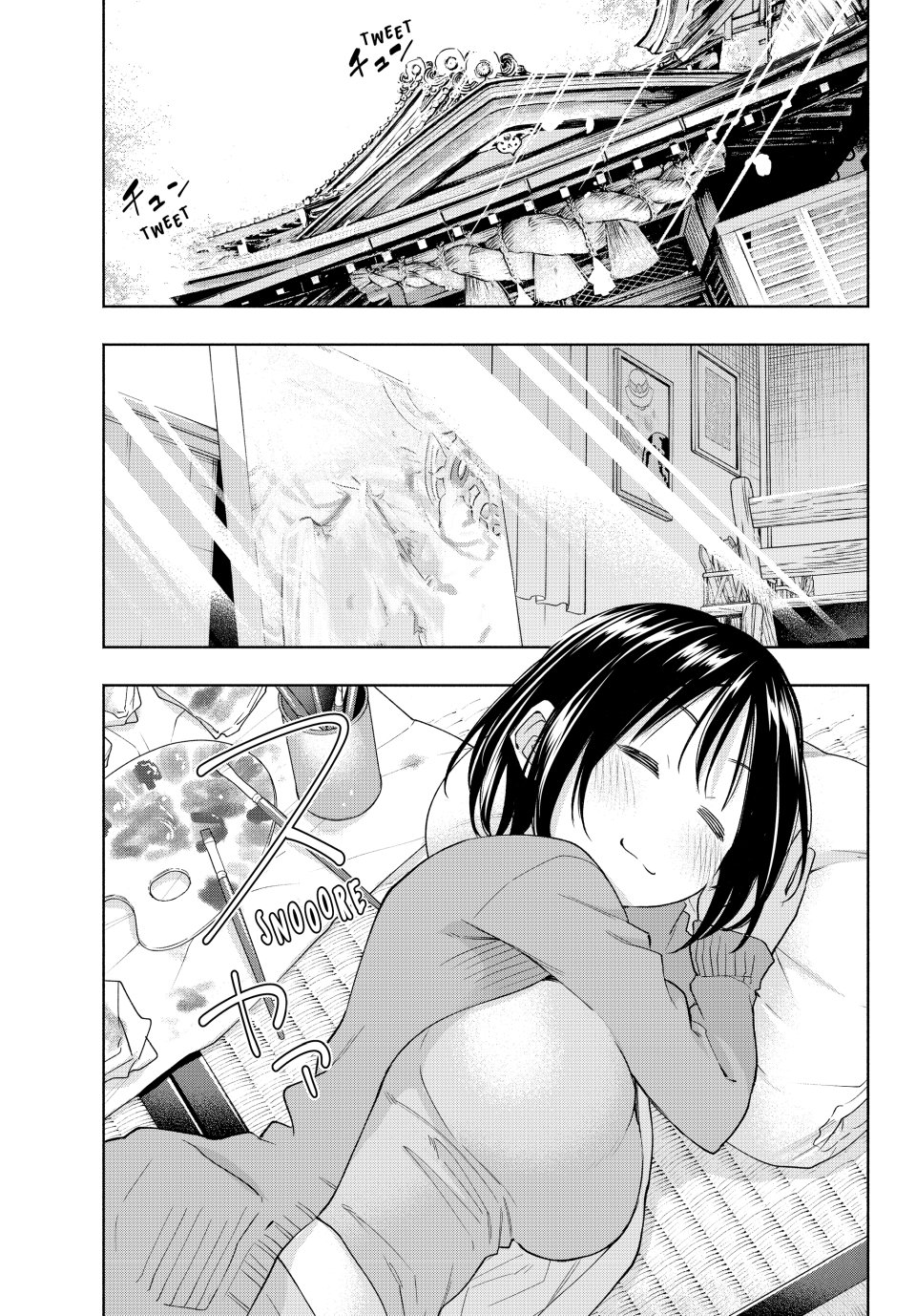 Amagami-san Chi no Enmusubi Chapter 189 page 1 - Chapter 189: Tying the Skies Together—Collection