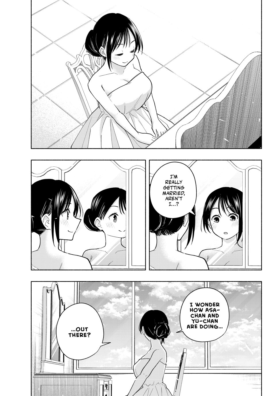 Amagami-san Chi no Enmusubi Chapter 189 page 9 - Chapter 189: Tying the Skies Together—Collection