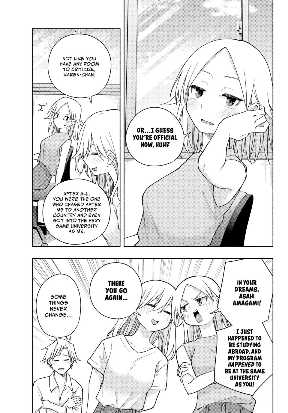 Amagami-san Chi no Enmusubi Chapter 190 page 7 - Chapter 190: Tying the Skies Together—Morning