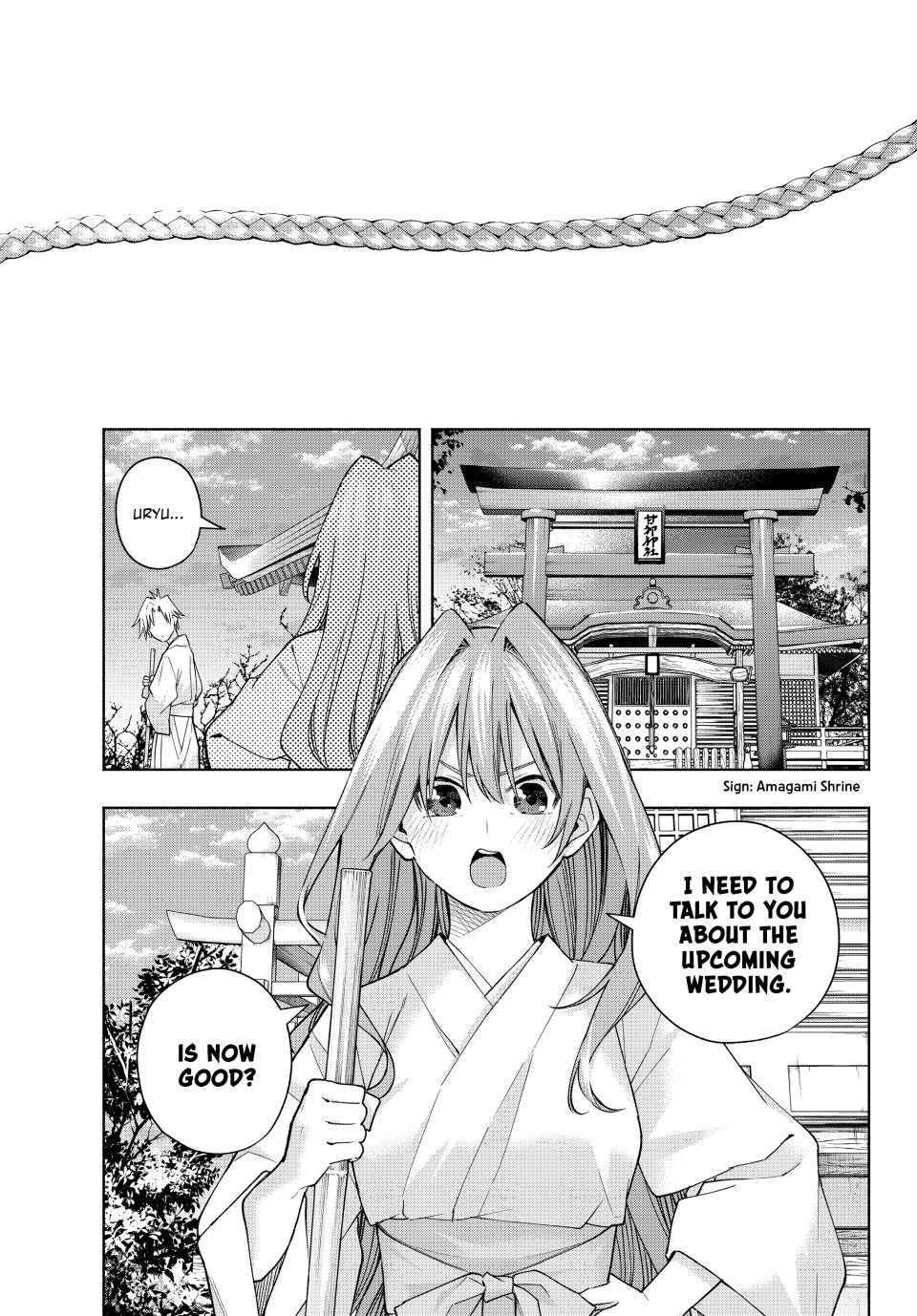 Amagami-san Chi no Enmusubi Chapter 192 page 1 - Chapter 192: Tying the Skies Together—Evening