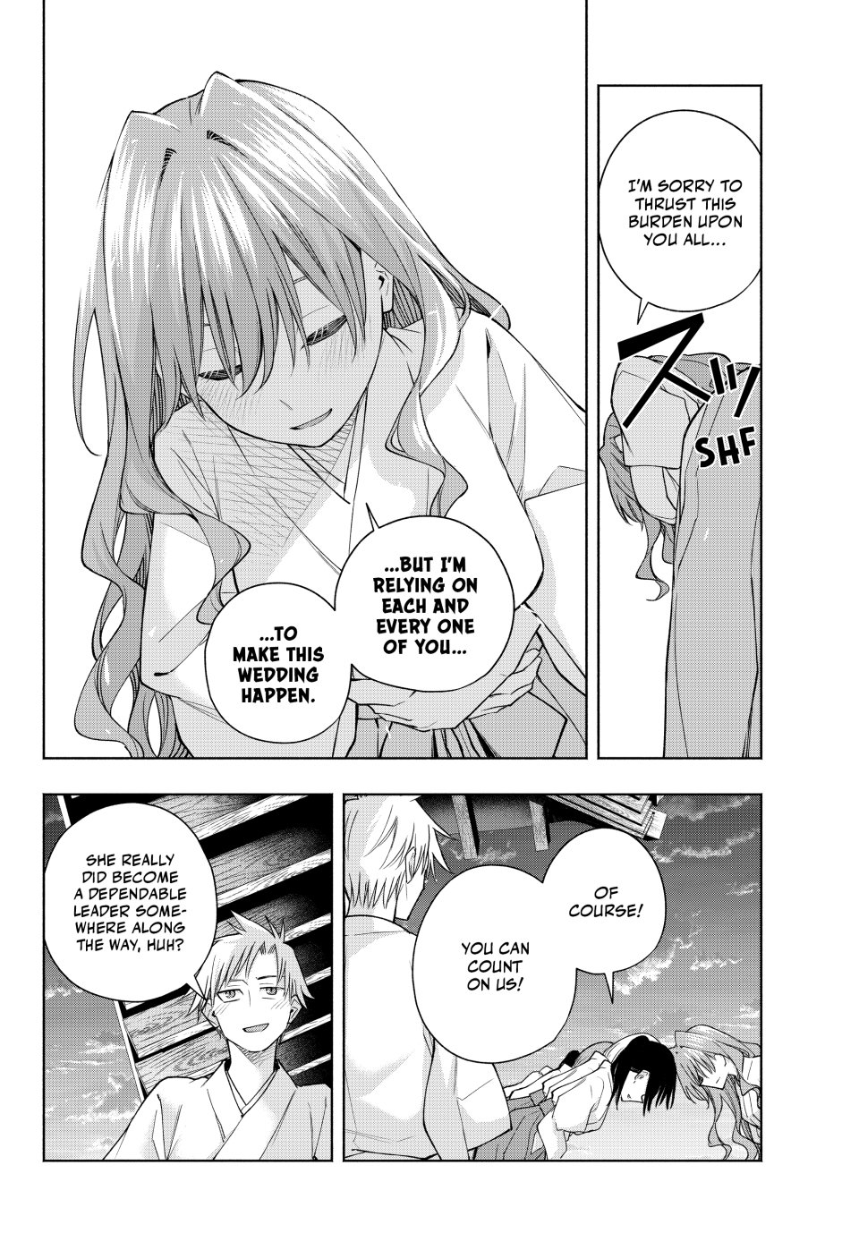 Amagami-san Chi no Enmusubi Chapter 192 page 6 - Chapter 192: Tying the Skies Together—Evening