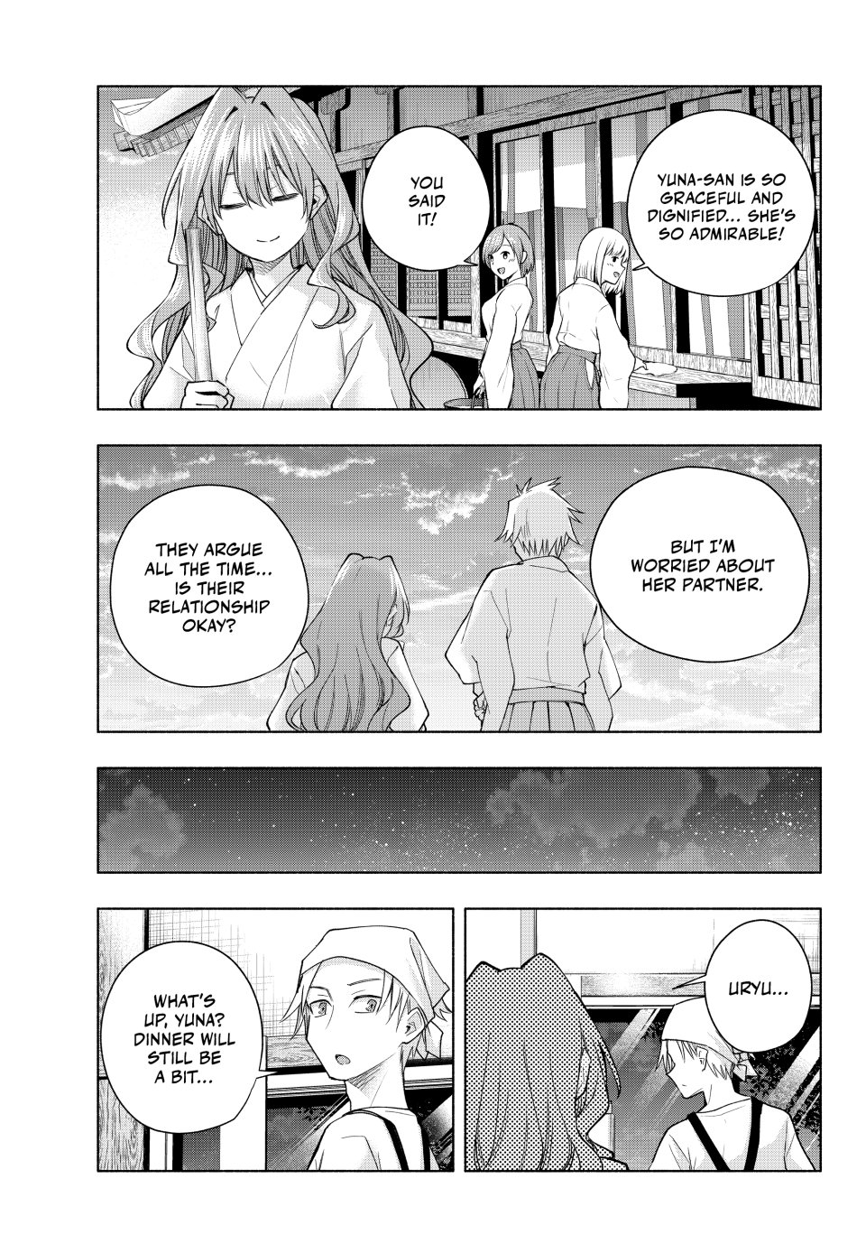 Amagami-san Chi no Enmusubi Chapter 192 page 7 - Chapter 192: Tying the Skies Together—Evening