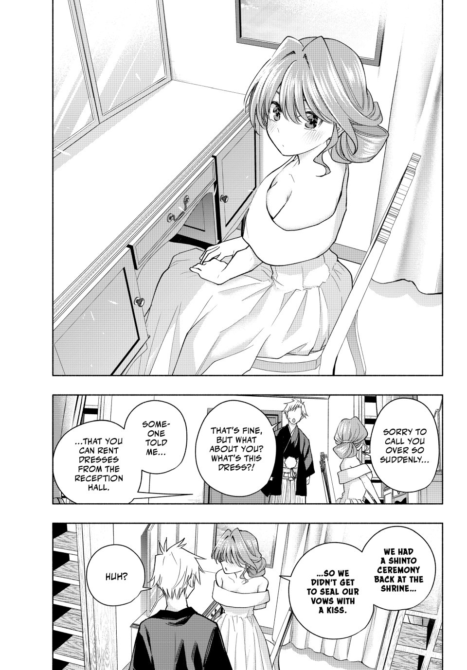 Amagami-san Chi no Enmusubi Chapter 193 page 15 - Chapter 193: Tying the Skies Together—Stitch