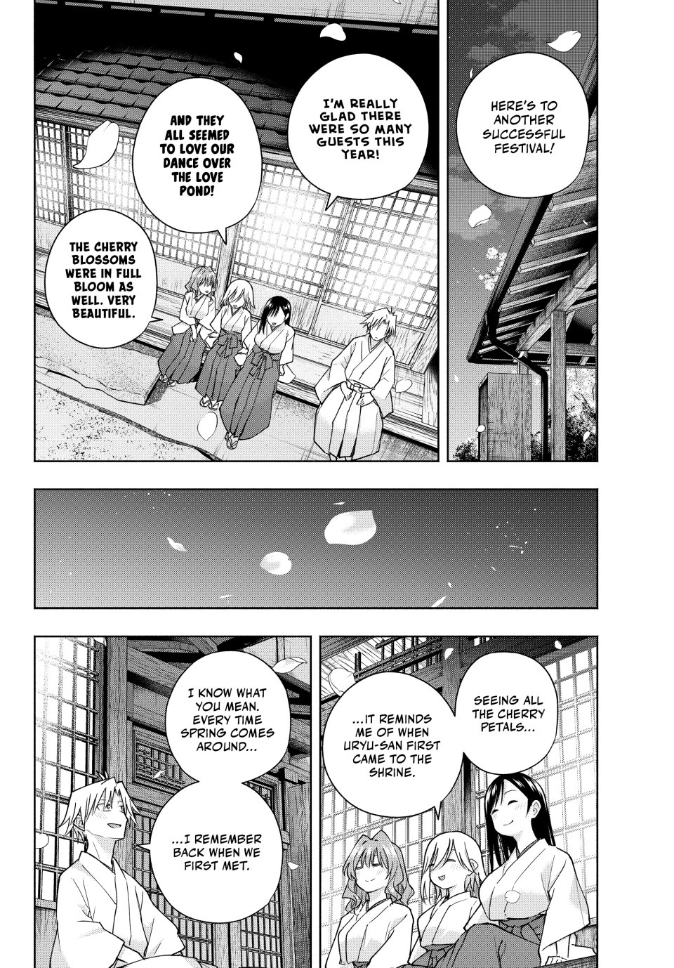 Amagami-san Chi no Enmusubi Chapter 194 page 13 - Chapter 194: A Miraculous Ending [END]