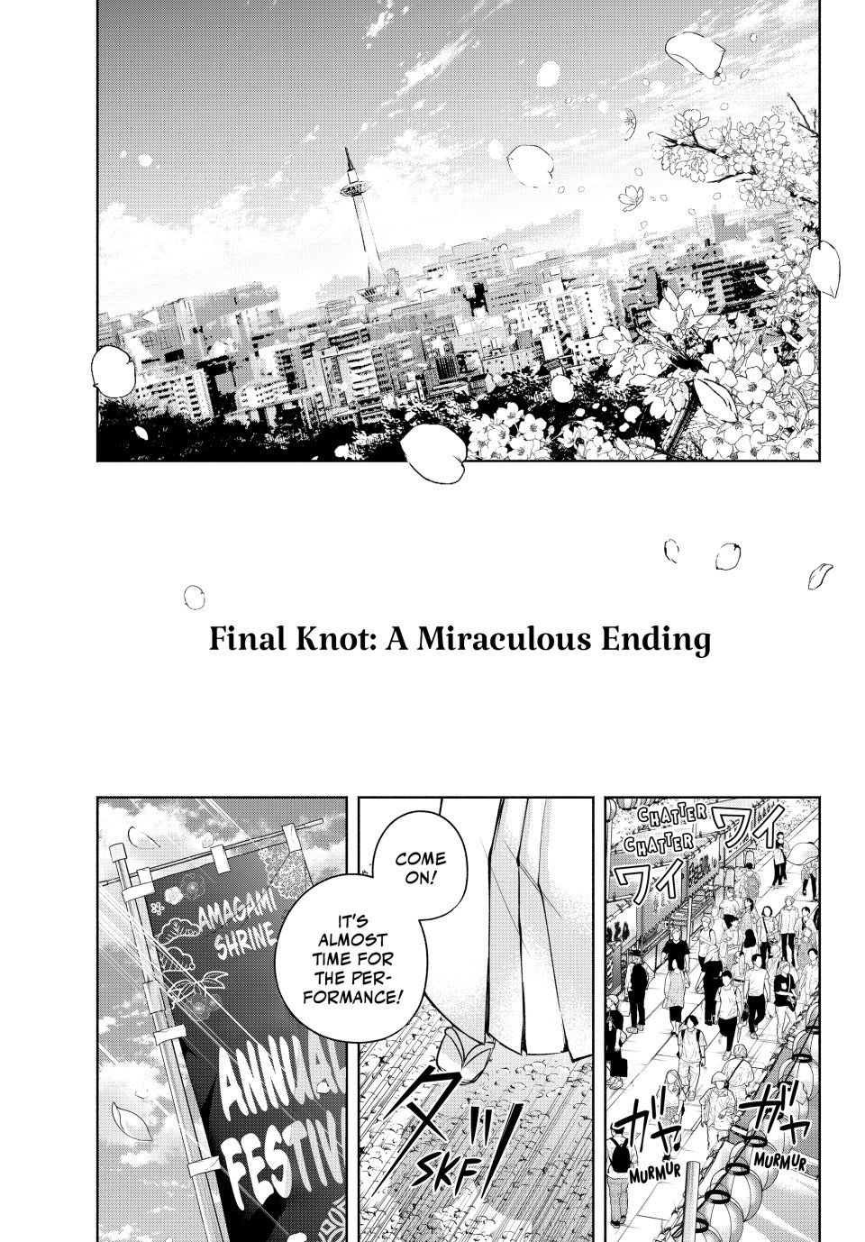 Amagami-san Chi no Enmusubi Chapter 194 page 2 - Chapter 194: A Miraculous Ending [END]