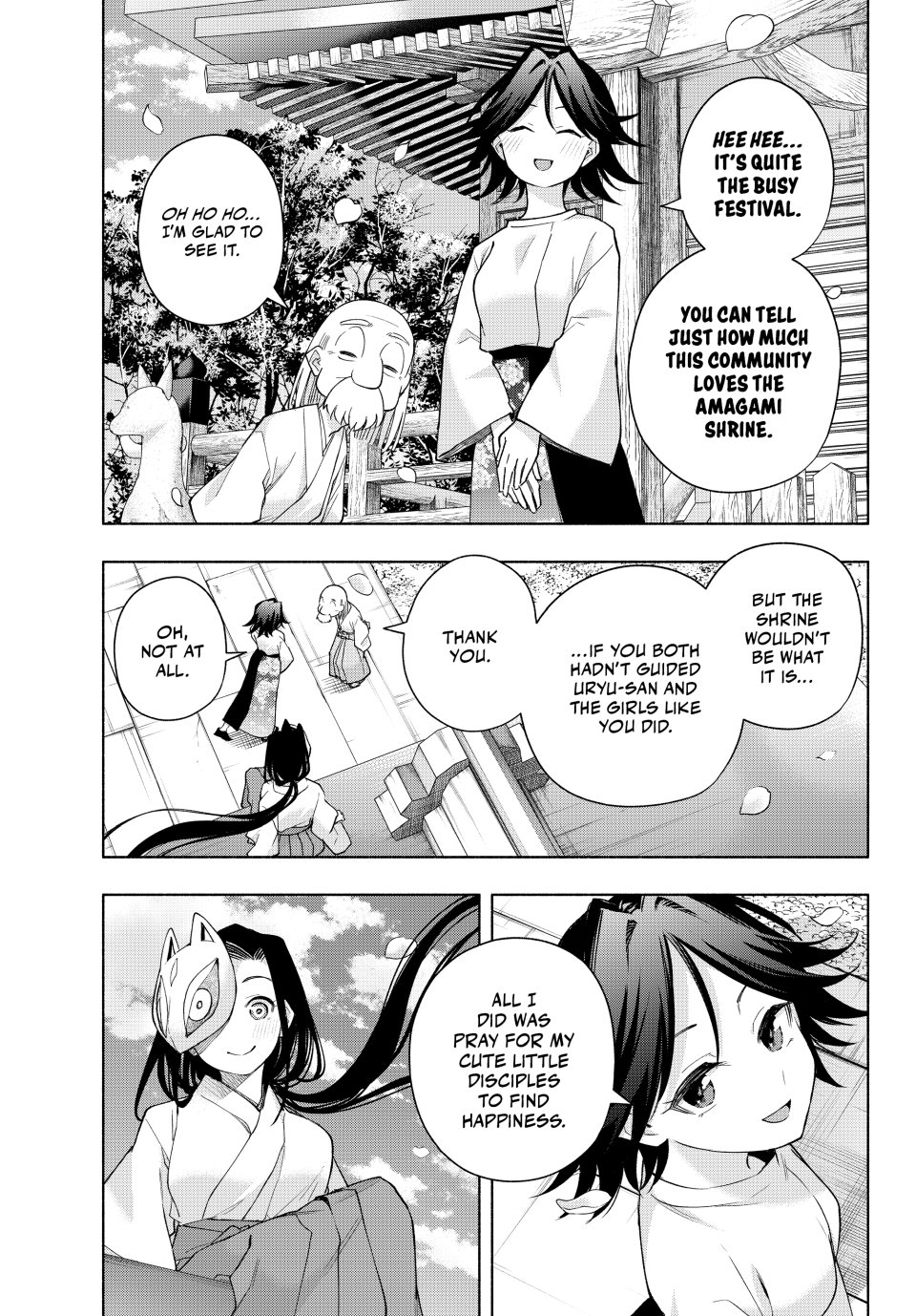 Amagami-san Chi no Enmusubi Chapter 194 page 8 - Chapter 194: A Miraculous Ending [END]