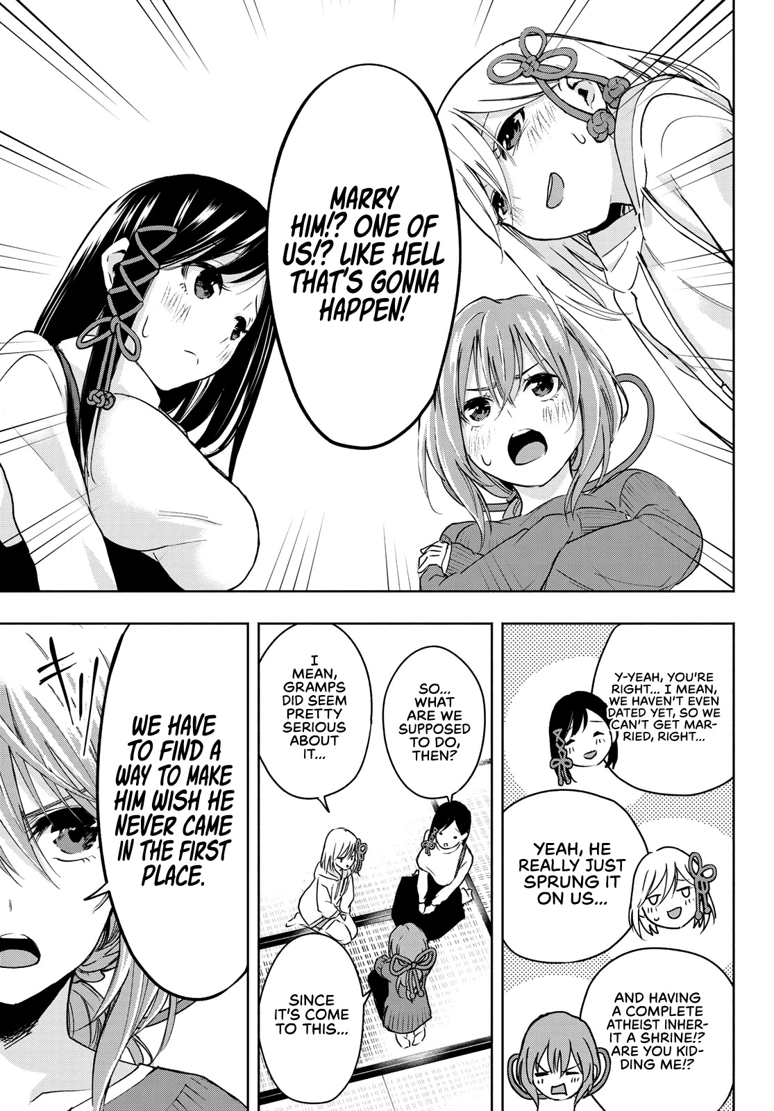 Amagami-san Chi no Enmusubi Chapter 2 page 6 - Chapter 2: Aspirations and Cranes