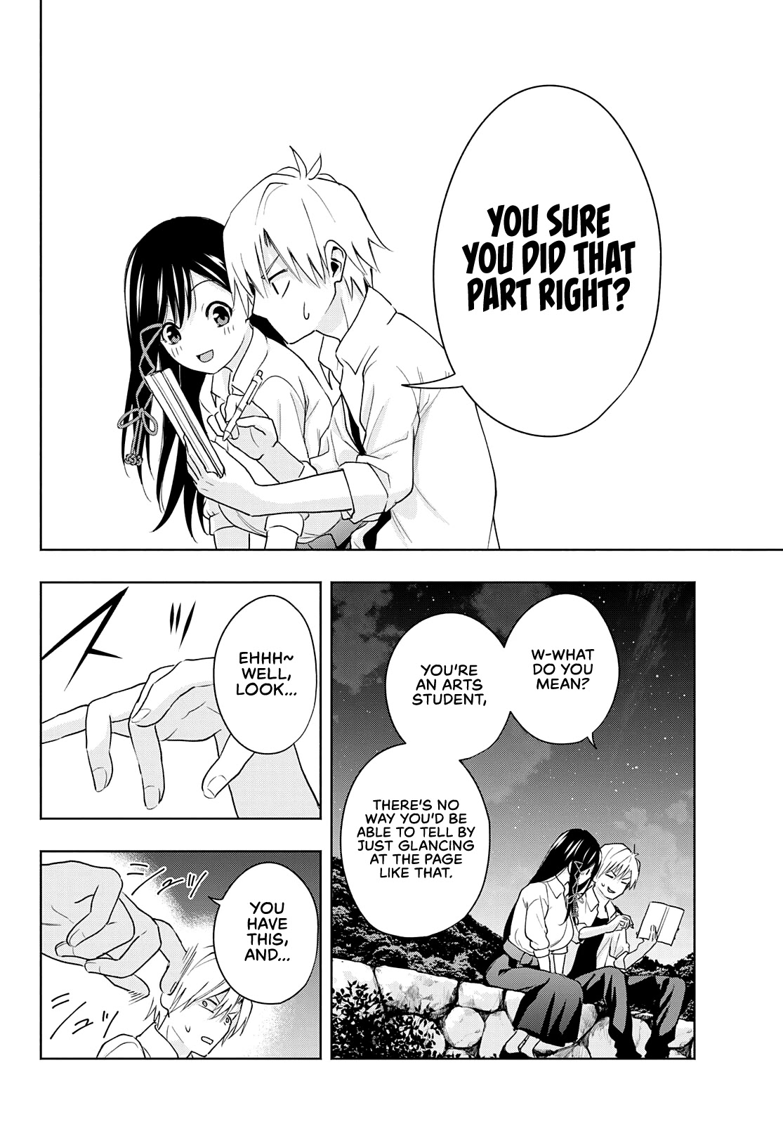 Amagami-san Chi no Enmusubi Chapter 20 page 13 - Chapter 20: Dreams, the Moon, and Dreams, Part 6
