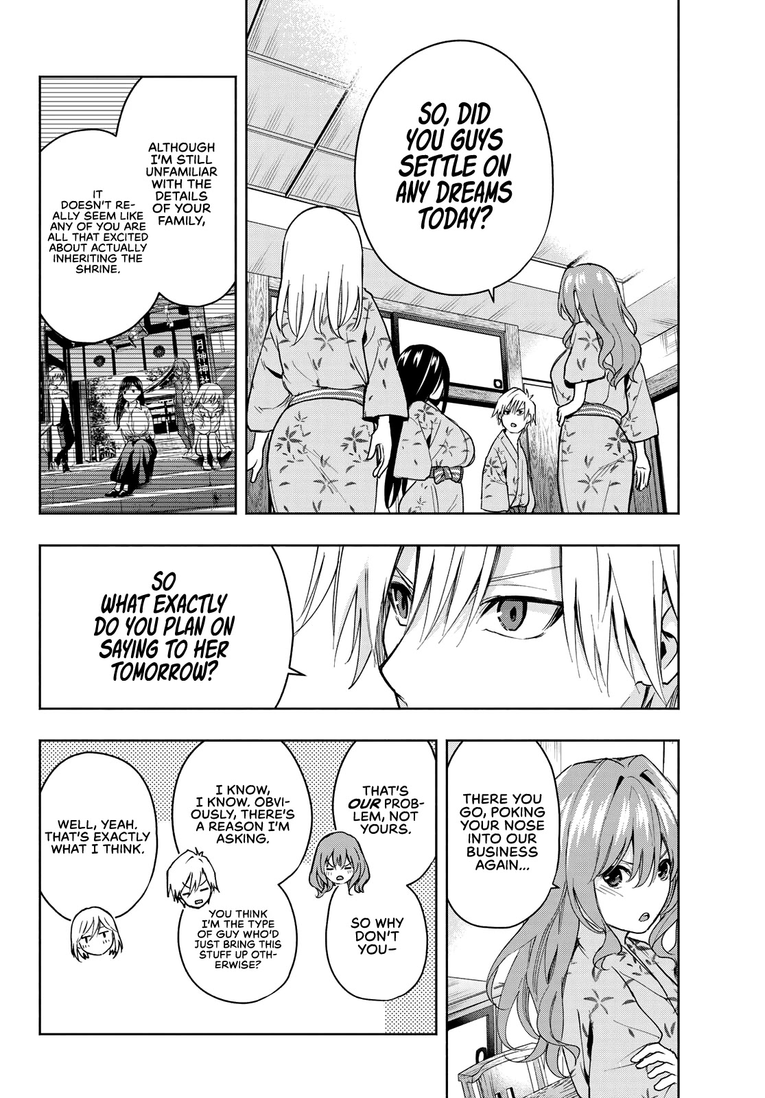 Amagami-san Chi no Enmusubi Chapter 22 page 5 - Chapter 22: Dreams, the Moon, and Dreams, Part 8