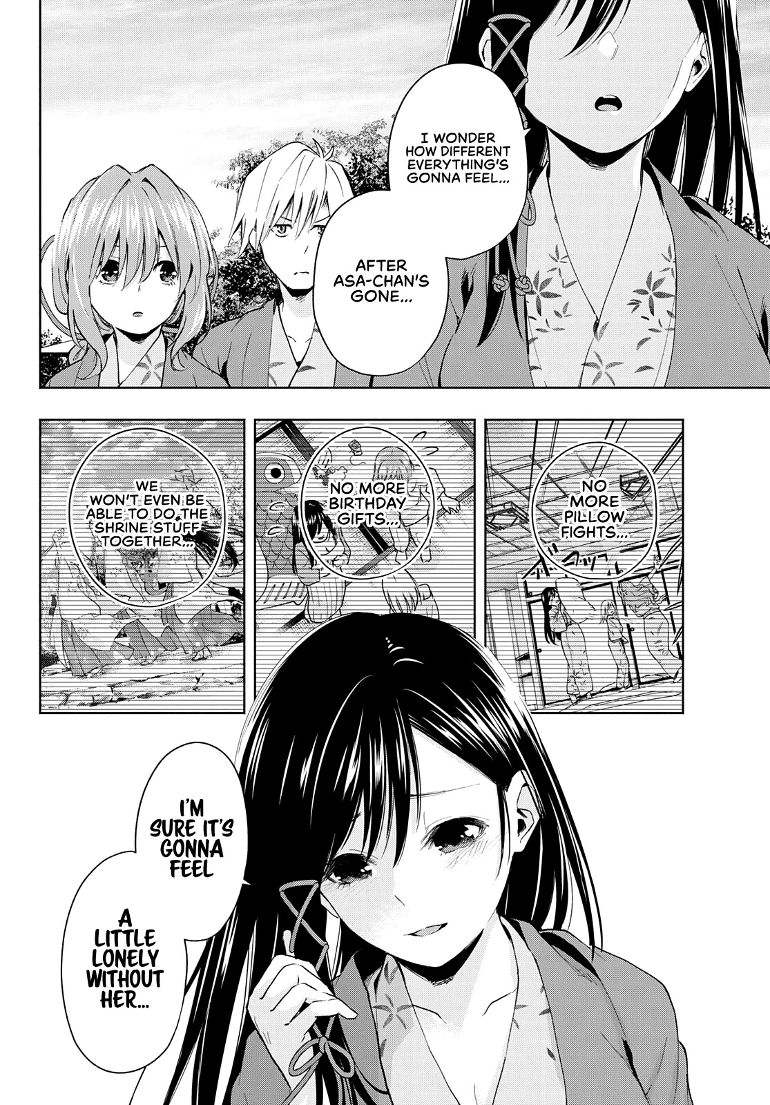 Amagami-san Chi no Enmusubi Chapter 23 page 7 - Chapter 23: Dreams, the Moon, and Dreams, Part 9