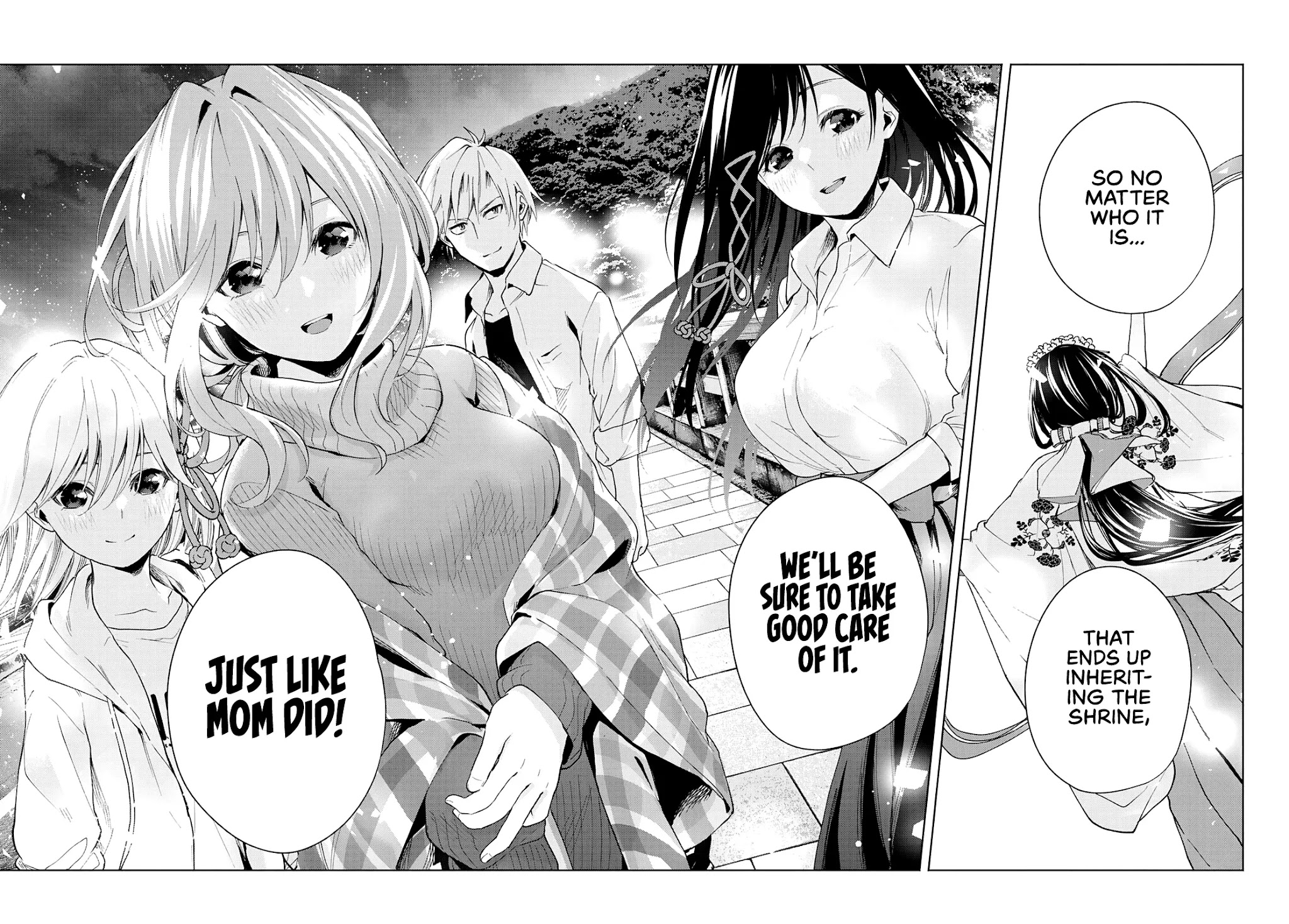 Amagami-san Chi no Enmusubi Chapter 25 page 10 - Chapter 25: The Moon, Dreams, and the Moon, Epilogue