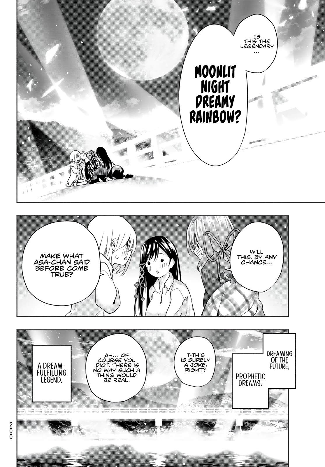Amagami-san Chi no Enmusubi Chapter 26 page 19 - Chapter 26: Dreams, The Moon, And Dreams, As It Is