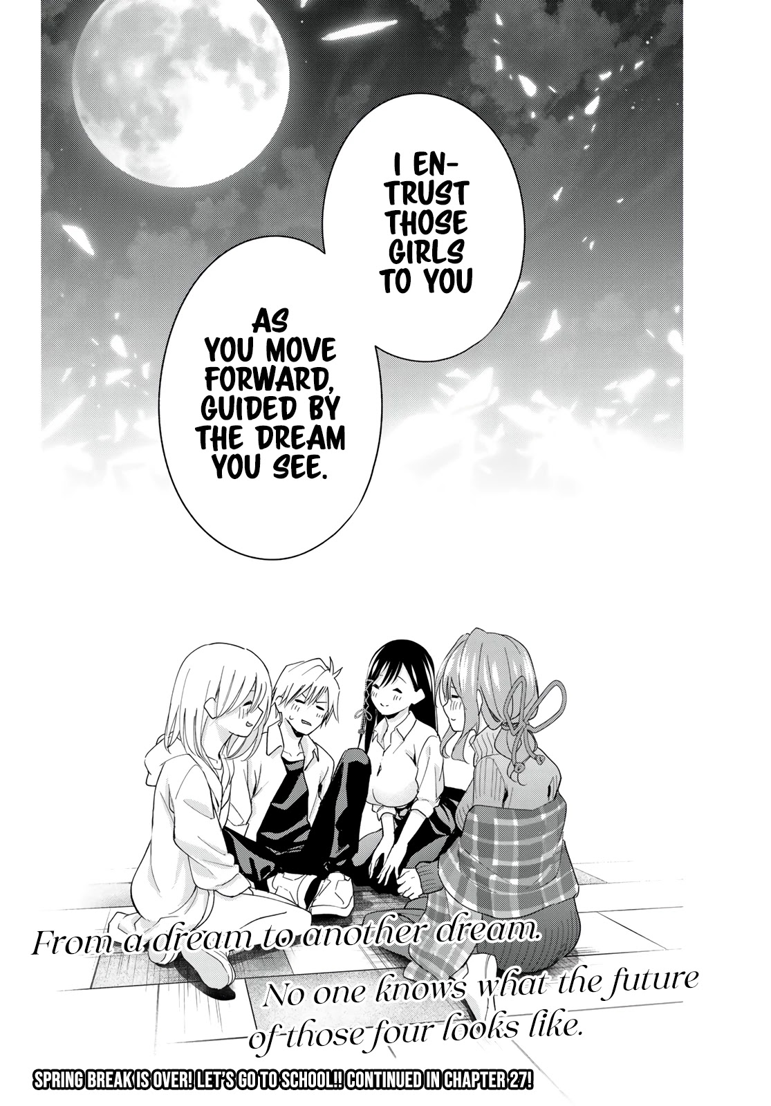 Amagami-san Chi no Enmusubi Chapter 26 page 21 - Chapter 26: Dreams, The Moon, And Dreams, As It Is